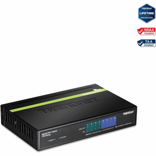TRENDnet TPE-TG44g 8-port GREENnet Gigabit PoE+ Switch (TPE-TG44g)