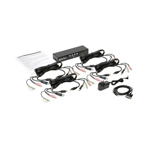 Commutateur KVM HDMI/USB à 4 ports