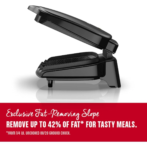 GF The Champ 2Serving Grill Bk