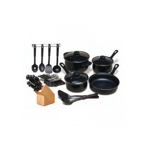 Gibson Home Total Kitchen 32 Piece Cookware Combo Set