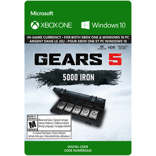 Gears 5 5000 Iron - Digital Download
