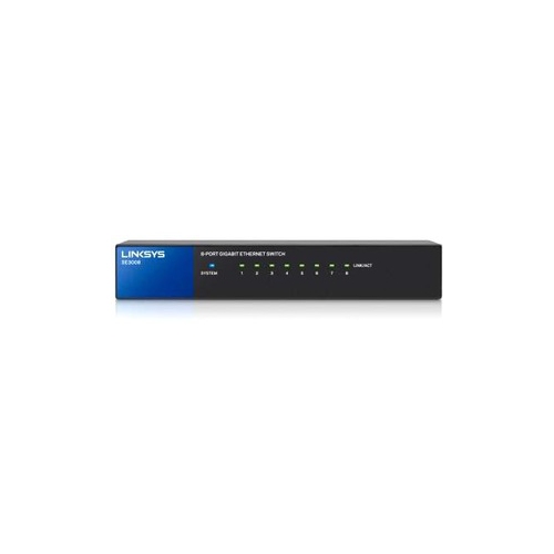 LINKSYS  Se3008 Gigabit 8-Port Ethernet Switch