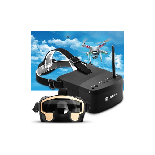 EACHINE EV800 5 Inches 800x480 FPV Goggles Video Glasses 5.8G 40CH Raceband Auto-Searching Build in Battery