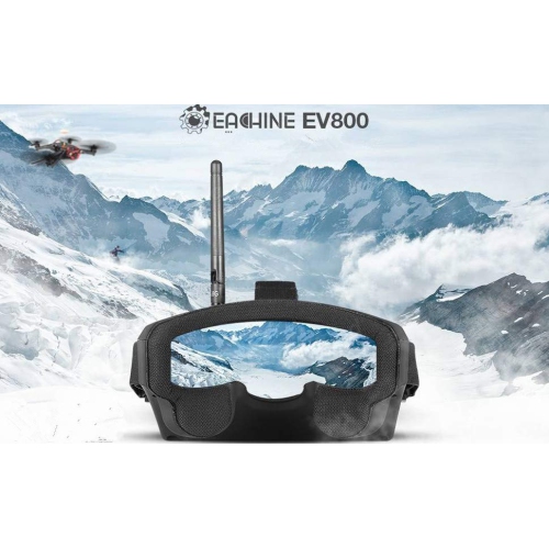 EACHINE EV800 5 Inches 800x480 FPV Goggles Video Glasses 5.8G 40CH Raceband Auto-Searching Build in Battery