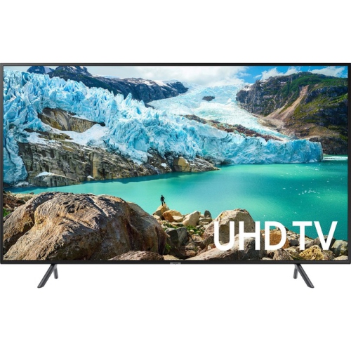 SAMSUNG  43" Ru7100 4K Ultra HD Smart Tv (2019) (Un43Ru7100Fxzc) [Canada Version], Charcoal In Black