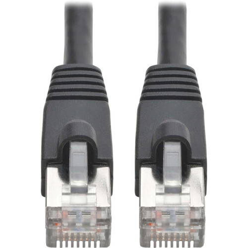 TRIPP LITE  Cat6A Snagless Shielded Stp Patch Cable 10G, Poe M/m 35Ft In Black