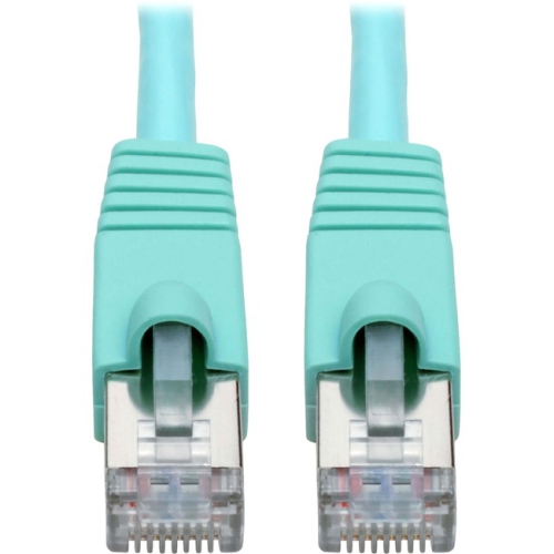 TRIPP LITE  Cat6A Snagless Shielded Stp Patch Cable 10G, Poe, Aqua M/m 3Ft