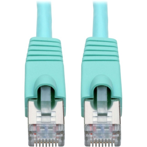 TRIPP LITE  Cat6A Snagless Shielded Stp Patch Cable 10G, Poe, Aqua M/m 7Ft