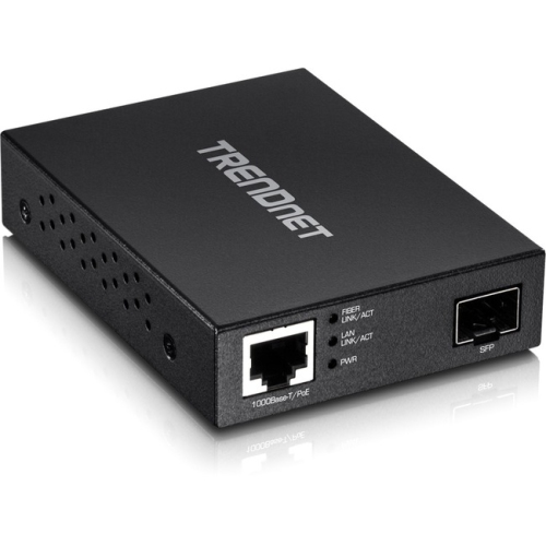 TRENDNET  Gigabit Poe Pd Sfp Fiber Media Converter