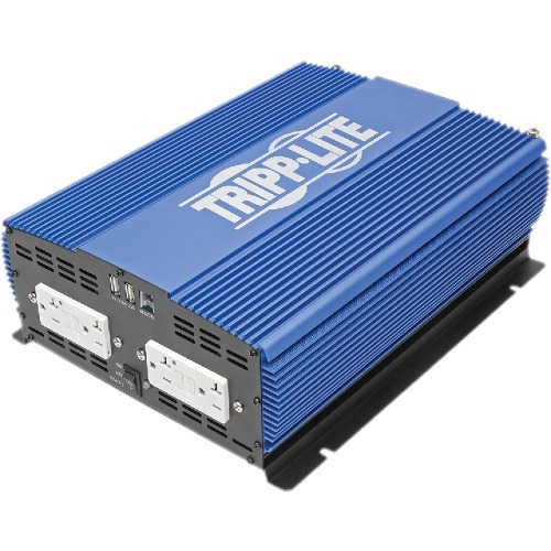 Tripp Lite 3000W Compact Power Inverter Mobile Portable 4 Outlet 2 USB Port