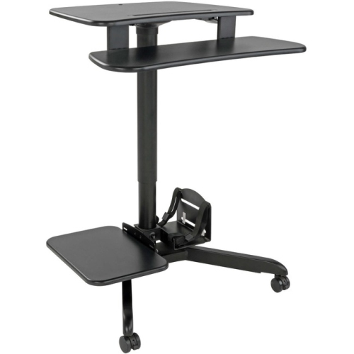Tripp Lite Rolling Desk TV/Monitor Cart - Height Adjustable