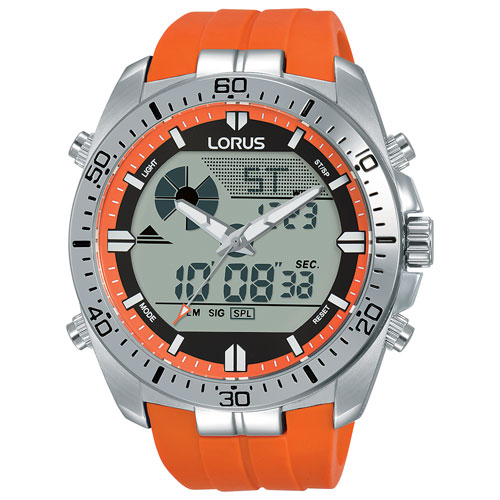 lorus sports watch instructions