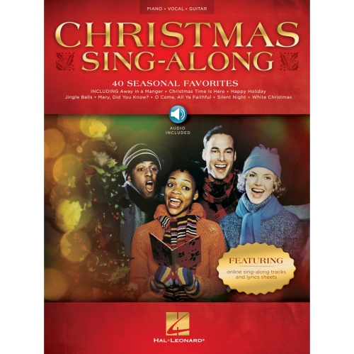 HAL LEONARD  Christmas Sing-Along - 40 Seasonal Favorites W/online Audio