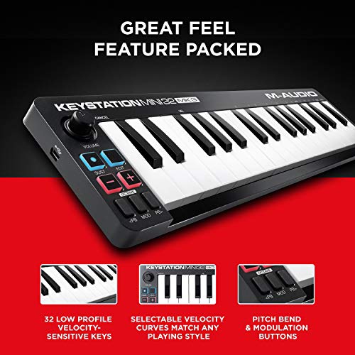 M-Audio Keystation Mini 32 MK3 Keyboard Controller