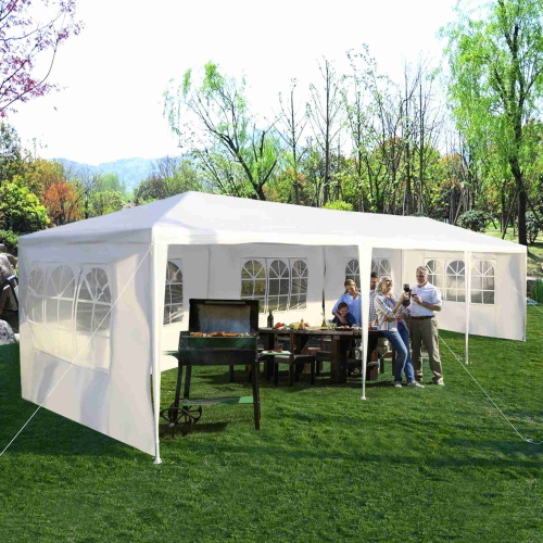 Costway 10'x30' Party Wedding Patio Tent Canopy Heavy Duty Gazebo Pavilion Event