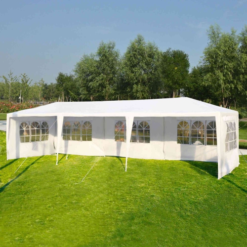 Costway 10'x30' Party Wedding Patio Tent Canopy Heavy Duty Gazebo Pavilion Event
