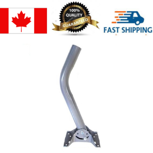 Universal 18 J Pipe for HDTV Antenna or Satellite Dish