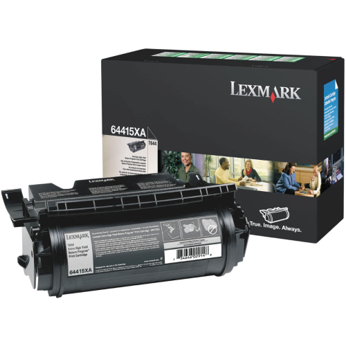Lexmark T644|64415XA High Yield Original Black Toner Cartridge For: Lexmark T644 series