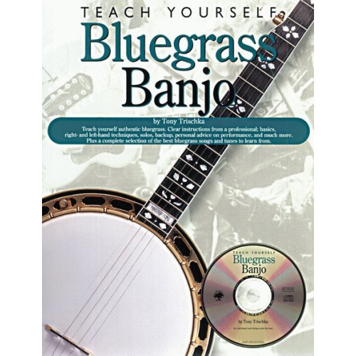 Image 1 de 1.. Teach Yourself Bluegrass Banjo w/CD