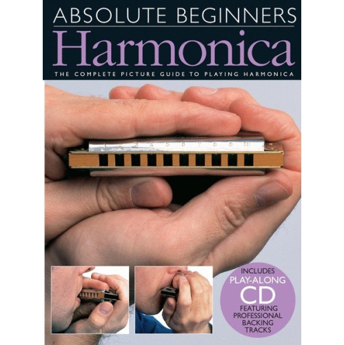 Image 1 de 1.. Absolute Beginners - Harmonica w/CD
