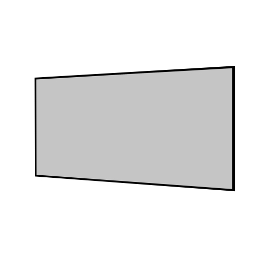 Elunevision 120'' Aurora Ultra Short Throw 8K ALR NanoEdge Projection Screen