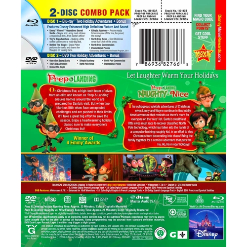 Prep And Landing Naughty Vs Nice Blu Ray Dvd Best Buy Canada