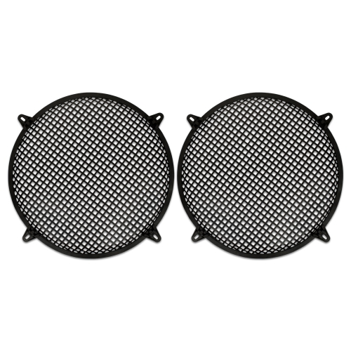 2 Goldwood Sound SWG-12 Steel Waffle Woofer Grills with Hardware for 12" Speakers