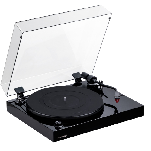 Fluance RT83 Reference High Fidelity Vinyl Turntable Record Player with Ortofon 2M Red Cartridge & Speed Control Motor