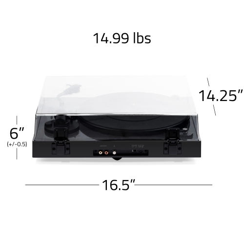 Fluance RT83 Reference High Fidelity Vinyl Turntable Record Player with Ortofon 2M Red Cartridge & Speed Control Motor