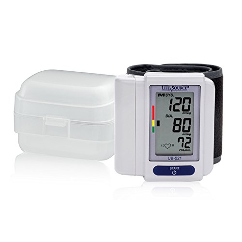 LifeSource Digital Wrist Blood Pressure Monitor