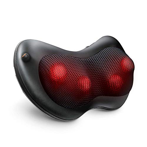Naipo Back Neck Massager Shiatsu Massage Pillow Cushion With Heat
