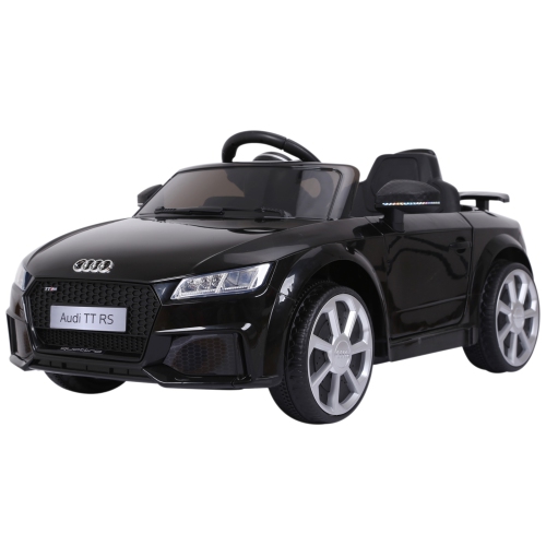 Voiture porteuse pour enfants de 6 V sous licence officielle d’Aosom, cadeau idéal pour les enfants avec télécommande, volant de suspension, vitesse