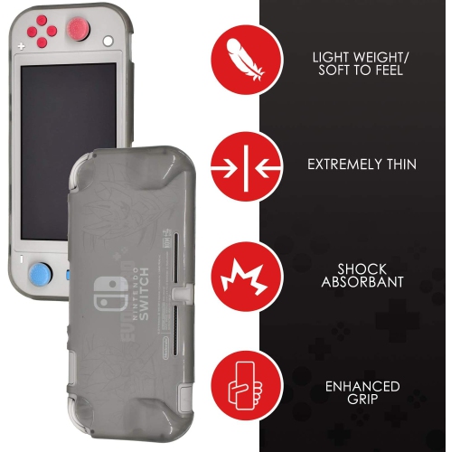 Nintendo Switch-Lite Bundle Starter kit (Black) by EVORETRO