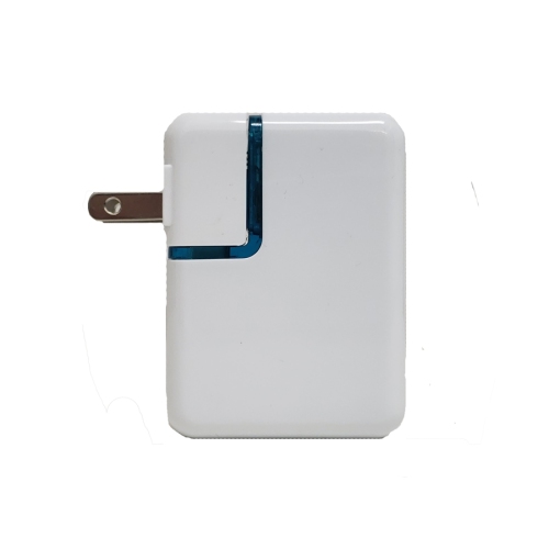 AMX UPS01 Wall & Car Charger with USB Backup Power Supply White