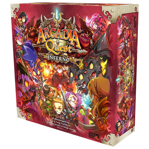 Arcadia Quest: Inferno Board Game - English