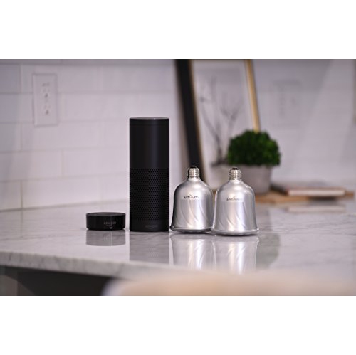 Sengled Pulse Dimmable LED Light with Wireless Bluetooth Speakers, Powered by JBL, Pewter