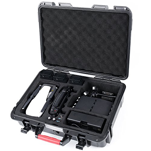 Smatree Waterproof Carrying Case for DJI Mavic Air,Portable Carry Case for DJI Mavic Air Fly More Combo
