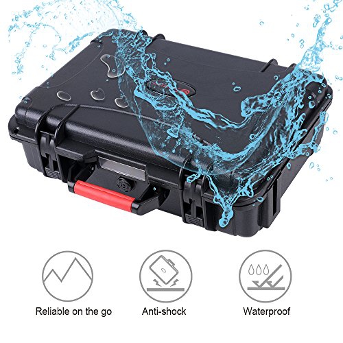 Smatree Waterproof Carrying Case for DJI Mavic Air,Portable Carry Case for DJI Mavic Air Fly More Combo