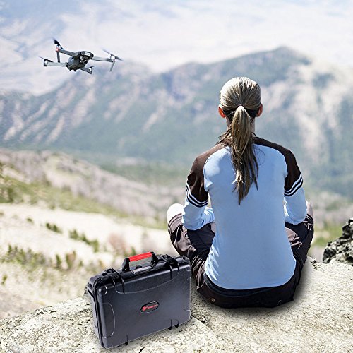 Smatree Waterproof Carrying Case for DJI Mavic Air,Portable Carry Case for DJI Mavic Air Fly More Combo