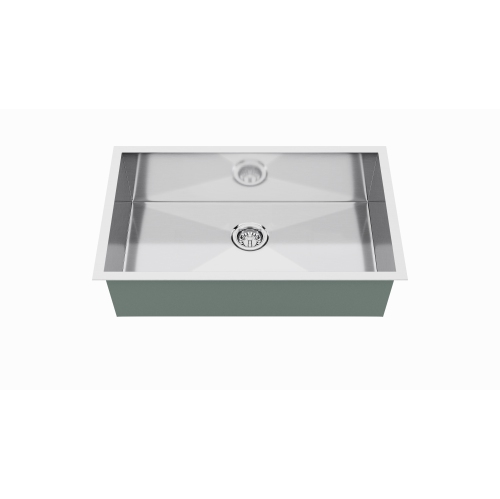 Blue Ocean 32" 16 Gauge Stainless Steel Undermount Kitchen Sink with FREE Grid and Strainer
