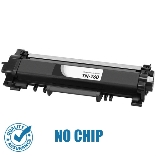 Printer Pro™ Brother TN760/TN-760/TN730 Black Toner Cartridge-Brother Printer MFC-L2710/L2730/HL-L2390/L2370