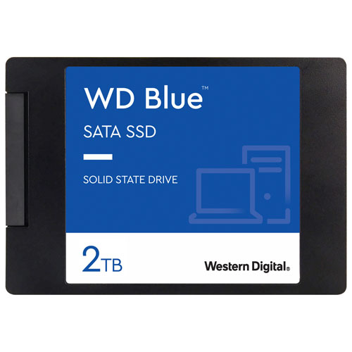 Disque SSD interne SATA III 3D NAND de 2 To Blue de WD