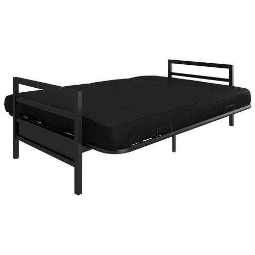 Futon en polyester contemporain Rio de DHP - Noir