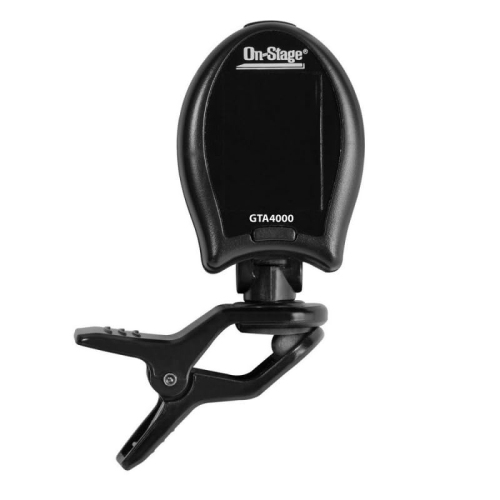 Accordeur chromatique à pince avec plusieurs modes d'instrument