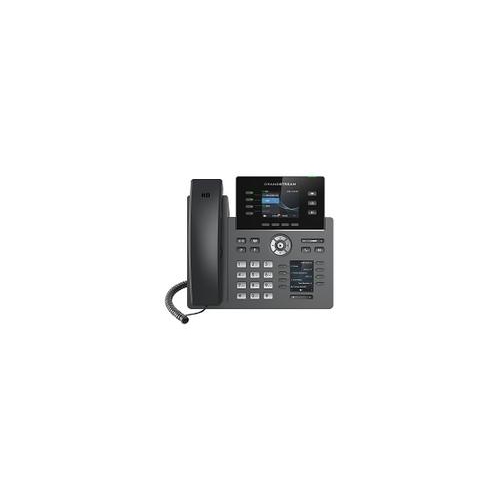 GRP2614 – téléphone SIP Wi-Fi 802.11ac VoIP, 2 ports Gigabit Ethernet, 4 touches de ligne, AC + PoE, 2.8 po couleur TF