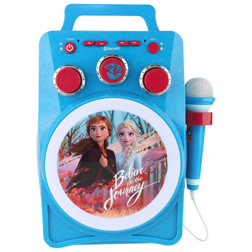 frozen magical sing along pretend microphone