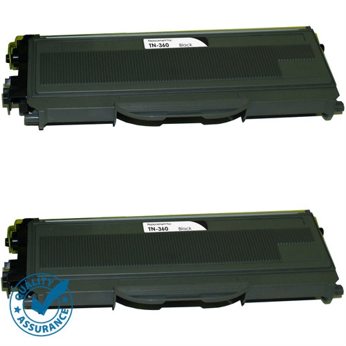PRINTER PRO  2 Pack Brother Tn360/tn-360 Toner Cartridge-Brother Printer Hl-2140/2170/dcp-7030/mfc-7340/7840W In Black