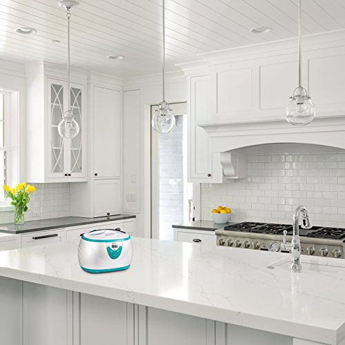 UKOKE UUUUC06G Professional – Nettoyant à bijoux à ultrasons avec minuterie, lunettes électroniques anneau de retenue diamant pour montre