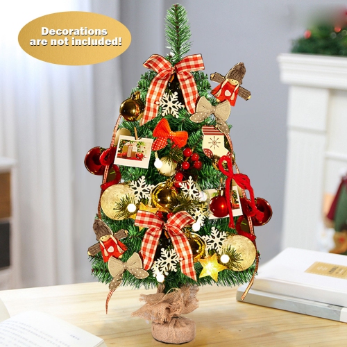 Costway 3Ft Artificial PVC Christmas Tree Tabletop Holiday Season Decoration Home Decor