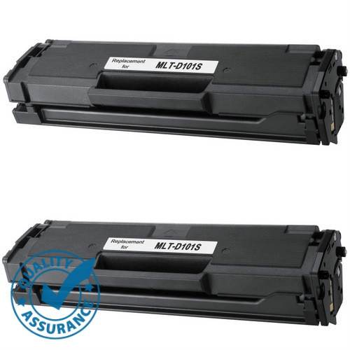 Printer Pro™ 2 Pack Samsung MLT-D101S Compatible Black Toner Cartridge-Samsung Printer ML-2164/2165W/SCX-3400